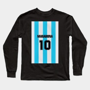 MARADONA JERSEY / 1986 WORLD CUP ARGENTINA Long Sleeve T-Shirt